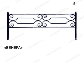 Ограда на кладбище 